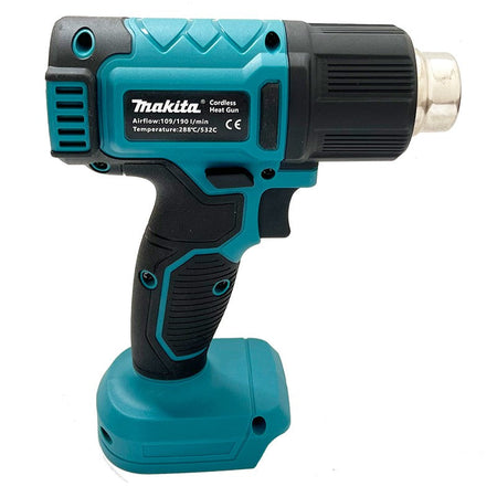 Makita Digital Display Electric Air Guns Cordless Heat Gun 2 Nozzles Industrial Shrink Wrapping Hot Air Gun for 20V Battery