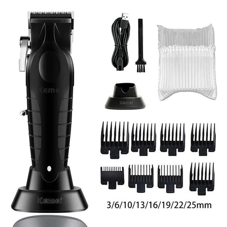 Kemei 2299 2296 T95 Professional Hair Clipper Cordless Trimmer Electric Foil Shaver Men Rechargeable Finish Hair Cutting Machine