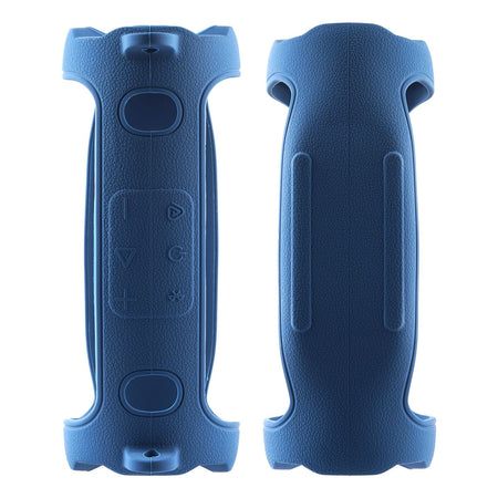 Portable Bluetooth Speaker Carry Silicone Case,Soft Protective Sleeve Cover with Shoulder Strap for JBL Charge 6 Speaker