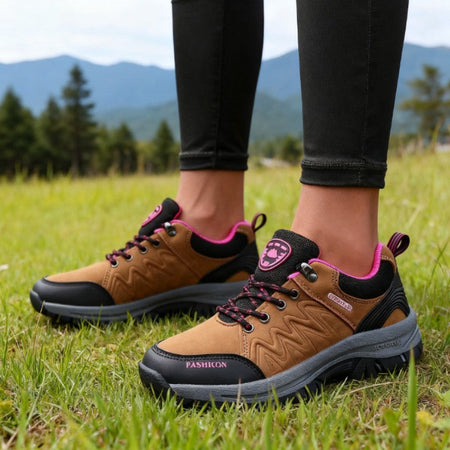 Women's Outdoor Sneakers Fashionable Non Slip Durable Hiking Shoes High-quality Design Platform Low Cut Casual Women's Shoe 2025