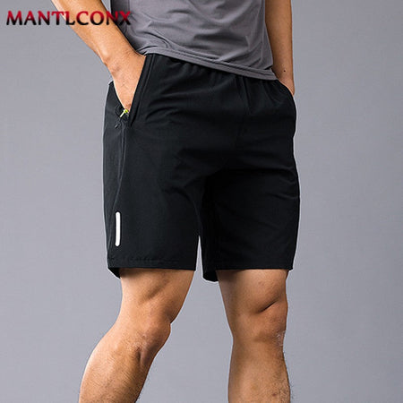 Breathable Running Jogging Men's Shorts Quick Dry Fashion Board Shorts Male Summer Elastic Casual Shorts Men Solid Color M-4XL