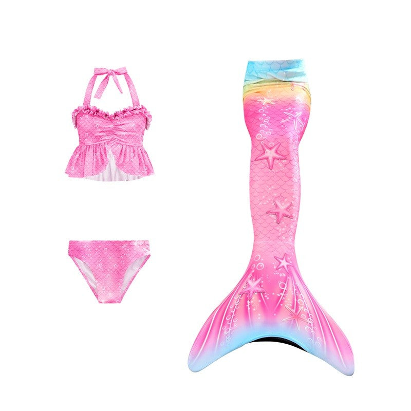 Mermaid Costume for Mermaid Tail for Swimming Can Add Monofin Fin Ariel Mermaid Costumes Cosplay BiSwimsuit set gift