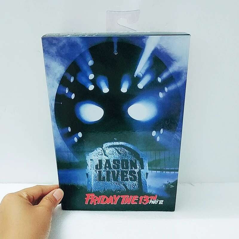 The 13th Figure Toys NECA Friday Freddy Jason Voorhees Blood Action Figure Jason Collectible Model Christmas Halloween Gifts