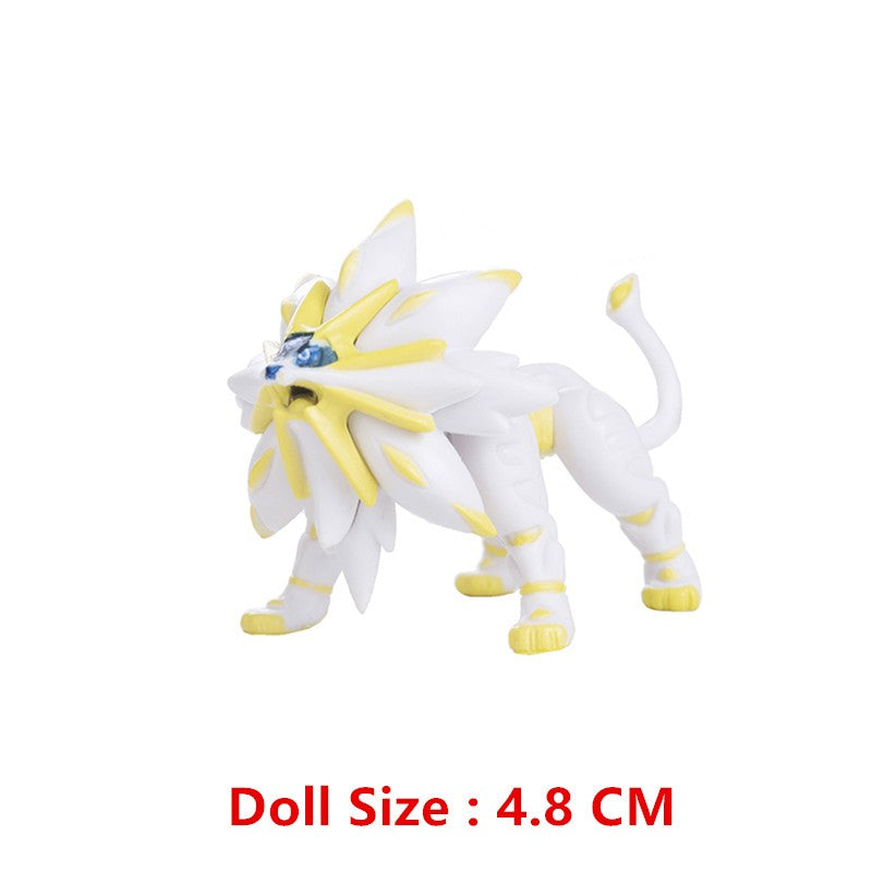 Pokemon Anime Figure Pikachu Eevee Charizard Mewtwo Cartoons Figure Collection Model Pocket Monster Action Toys Kids Birthday Gi