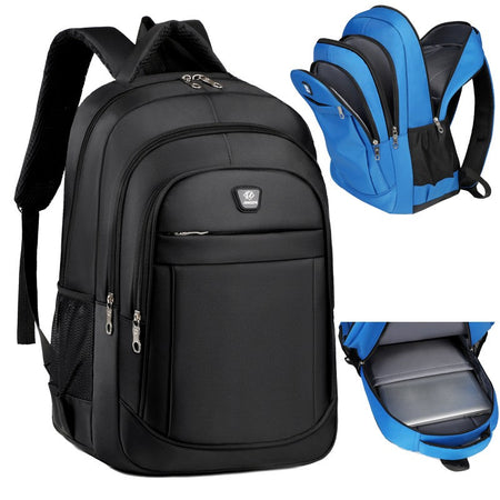 Men's and women's backpacks, large capacity, adjustable shoulder straps, multiple compartments, suitable for school, travel, and