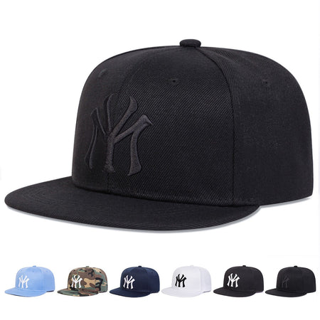 Unisex Letter Embroidery Hip-hop Hats Fashion Spring Autumn Outdoor Adjustable Casual Baseball Caps Sunscreen Hat