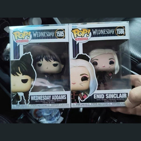 Funko Pop Wednesday Figurines Toys Wednesday Addams Enid Sinclair Anime Action Collect Vinyl Statue Dolls Limited Edition Toys