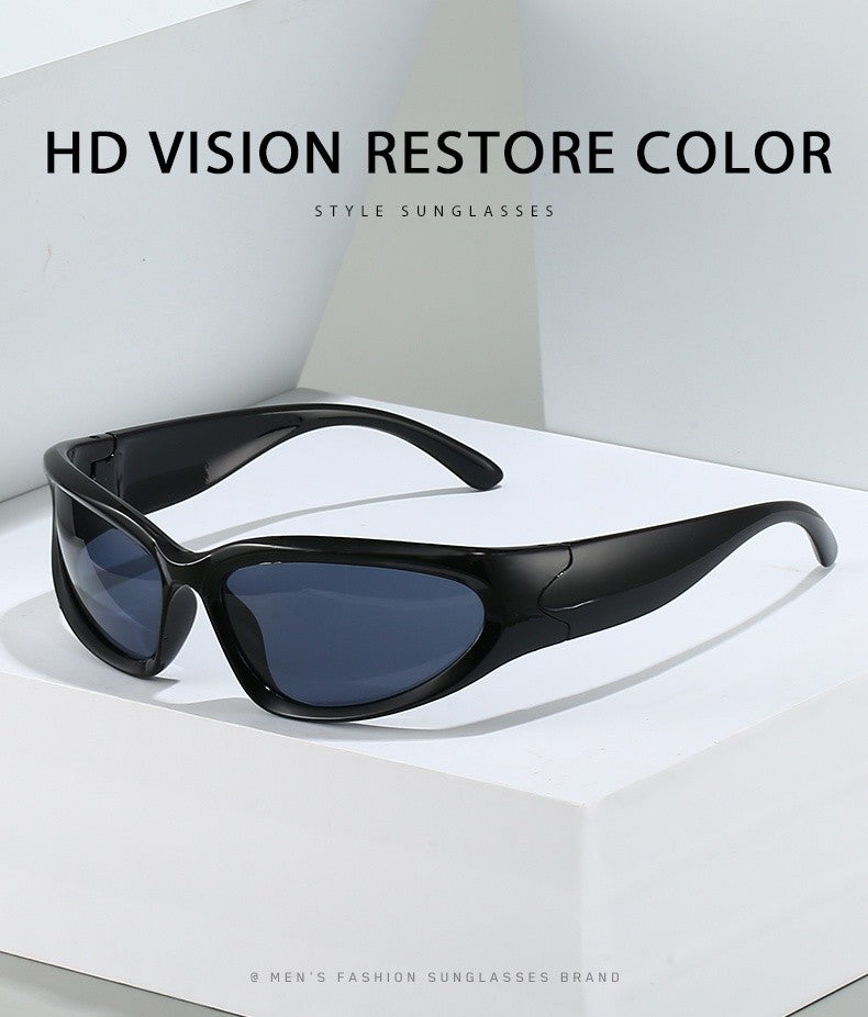 1/2/3pcs Fashionable Men and Women Sunglasses High-end Y2K Square Bicycle Glasses Resistant Sunglasses Outdoor Hiking Glas UV400