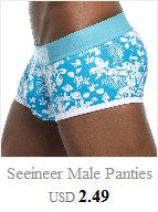 BS 4PC/LOT Men Briefs Sexy Underwear Male Underpants Men's Sexy Breathable Brief Pants Comfortable Men Briefs Underwear Cotton