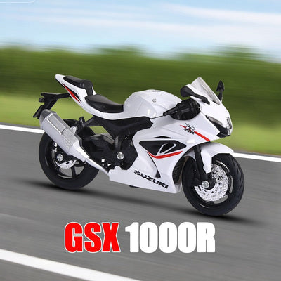 1:18 GSX1000 CBR 1000RR R1 Hayabusa Alloy Motorcycle Model Collection Genuine Authorization Motorbike Toy Miniature