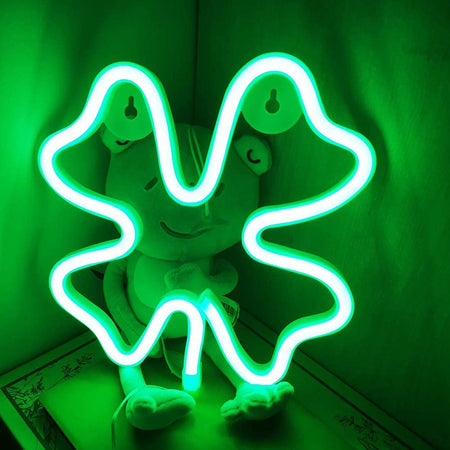 USB/Battery LED Neon Lights Sign for Wall Art Decor Heart Gaming Bar Bedroom Decoration Hanging Neon Sign Party Alien Night Lamp