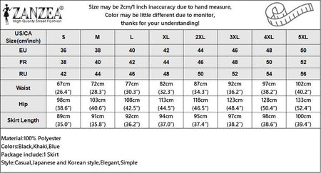 ZANZEA Women Plus Size Skirts High Waist Denim Striped Long Skirt Casual Vintage Big Size Skirt Summer Pockets Fashion Bottoms