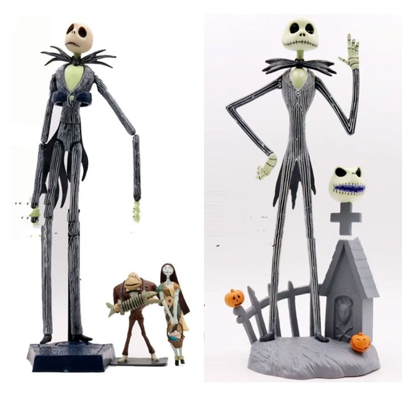 30-33cm The Nightmare Before Christmas Jack Skellington Model Figure Toys