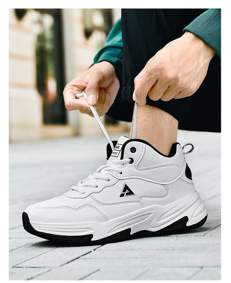 Men's high quality plus size casual sneakers Four seasons soft sole outdoor breathable running shoes students light sports shoes