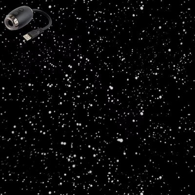 USB Car Atmosphere Projector Light Car Interior Ambient Light LED Starry Star Light Party Decor Romantic Saturn Galaxy Light