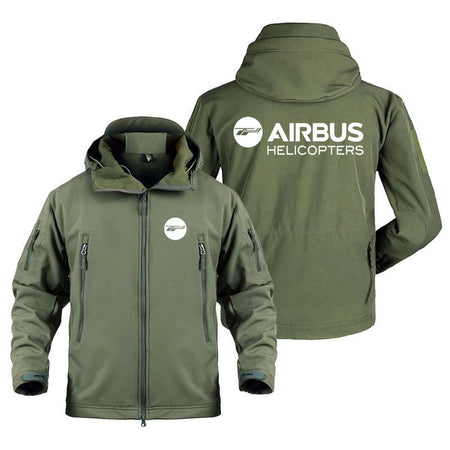 Men's Outdoor Flight Military Aviation Airbus Helicopter Pilots Aircraft SoftShell Tactical Shark Skin Fleece Warm Coats Jackets
