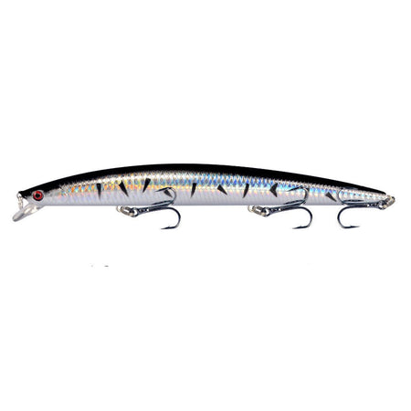 1pcs 18cm 24g Minnow Fishing Lure Laser Hard Artificial Bait Plastic Big Fake Fish Lures Sea Fishing Bait Crankbait Wobblers