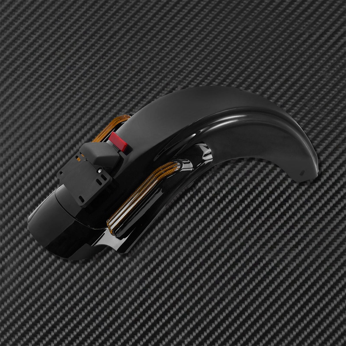 Motorcycle Rear Fender System Extension LED Fascia Set For Harley Touring 2009-2024 CVO Road Street Glide FLHR Ultra Limited