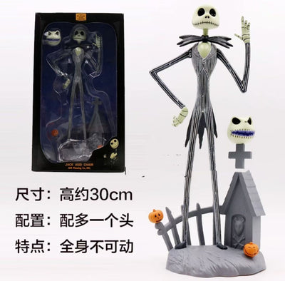 30-33cm The Nightmare Before Christmas Jack Skellington Model Figure Toys