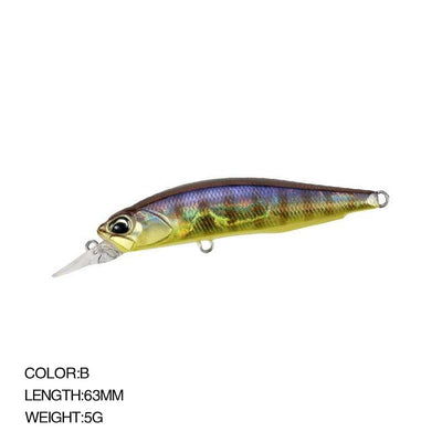 77mm 63mm Minnow Fishing Lure Wobbler Rozante 77SP Long Cast Hover Swaying Lure Jerkbait Artificial Bait Culter Alburnus Bait