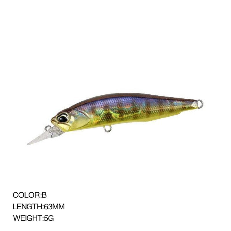 77mm 63mm Minnow Fishing Lure Wobbler Rozante 77SP Long Cast Hover Swaying Lure Jerkbait Artificial Bait Culter Alburnus Bait