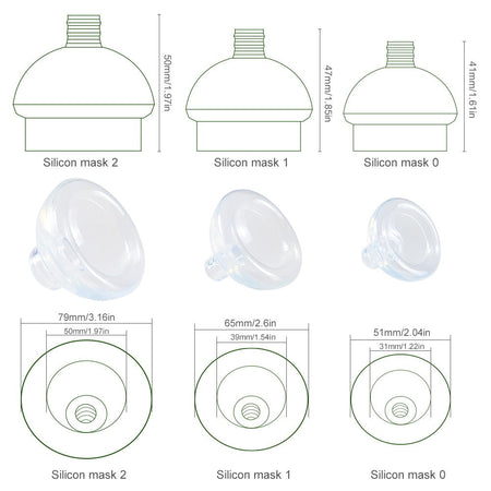 Cat Aerosol Chamber Pet Dog Portable Inhaler Spacer With Breathing Indicator Silicone Mask For Veterinary Equipment Vet Clinic