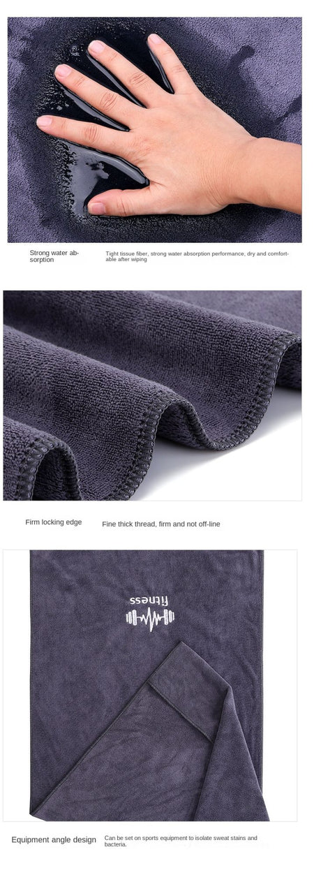 Gym Towel Microfiber Sports Towel for Men and Women, Super Soft and Quick-Drying Towel, for Tennis, Yoga, Cycling, Swimming