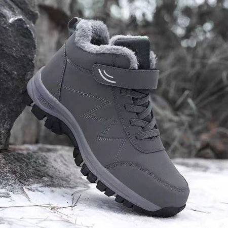 Winter velvet men's shoes Top Quality Casual Snow Boots Waterproof Warm Men boots Outdoor male Trekking Sneaker Botas Zapatos