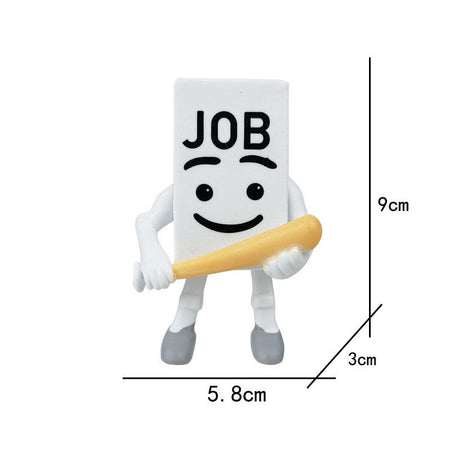 Set Steal A Brainrot W Or L Figure Toy Cartoon 77 67 Job Action Figures Strawberry Elephant Model PVC Decoration Doll Kids Gift