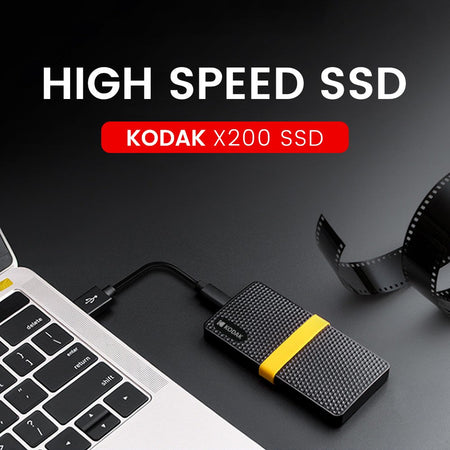 KODAK USB3.1 GEN2 SSD 1TB External Hard Drive 128GB 256GB 512GB 1TB Solid state Mini PSSD For PC laptops disco duro externo
