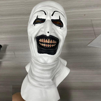 Art The Clown Cosplay Movie Terrifier 2 Art The Clown Cosplay Costume Jumpsuit Mask Halloween Costumes Mask for Men Women