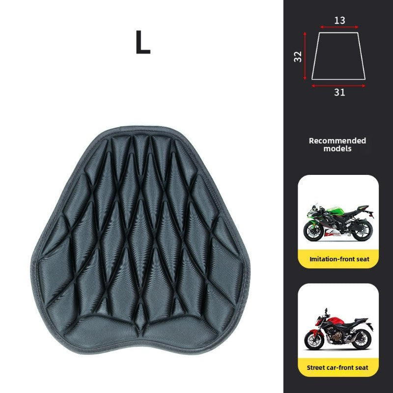 Motorcycle Seat Cover 3D Comfort Air Seat EVA Cushion Cover Waterproof  UV Heat Resistant Universal e-bike scooter motorcycle