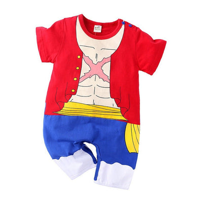 Newborn Costume Baby Anime Romper Boy Kakashi Akatsuki Chopper Zoro Vegeta Cosplay Clothes Infant Jumpsuit Clothes 0-18 Months
