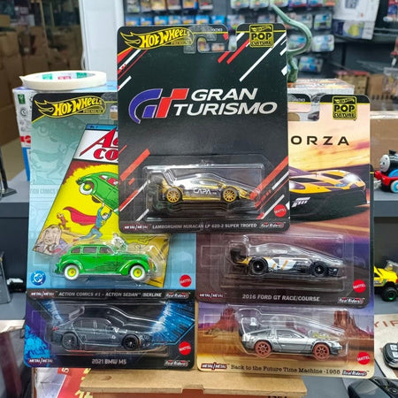Original Hot Wheels HXD63 Pop Culture Collection Series Stranger Things Godzilla Batman Jaws Matrix Collection Cars Model Gifts