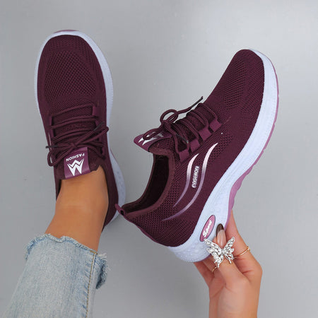 Women's summer breathable mesh flat shoes women's shoes casual sneakers shoes, clearance free shipping