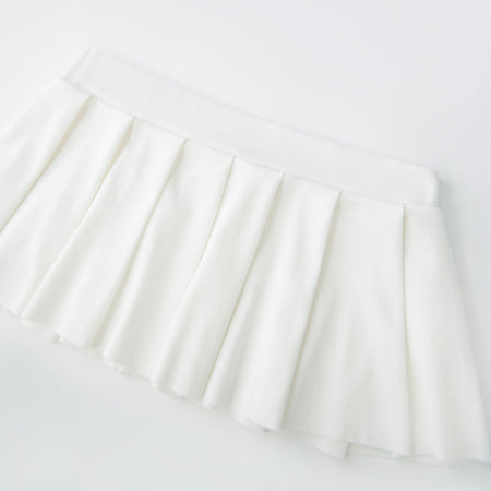 Women Summer Solid Color Mini Pleated Skirt High Waist School Skirts Sexy Skirts for Party Nightclub