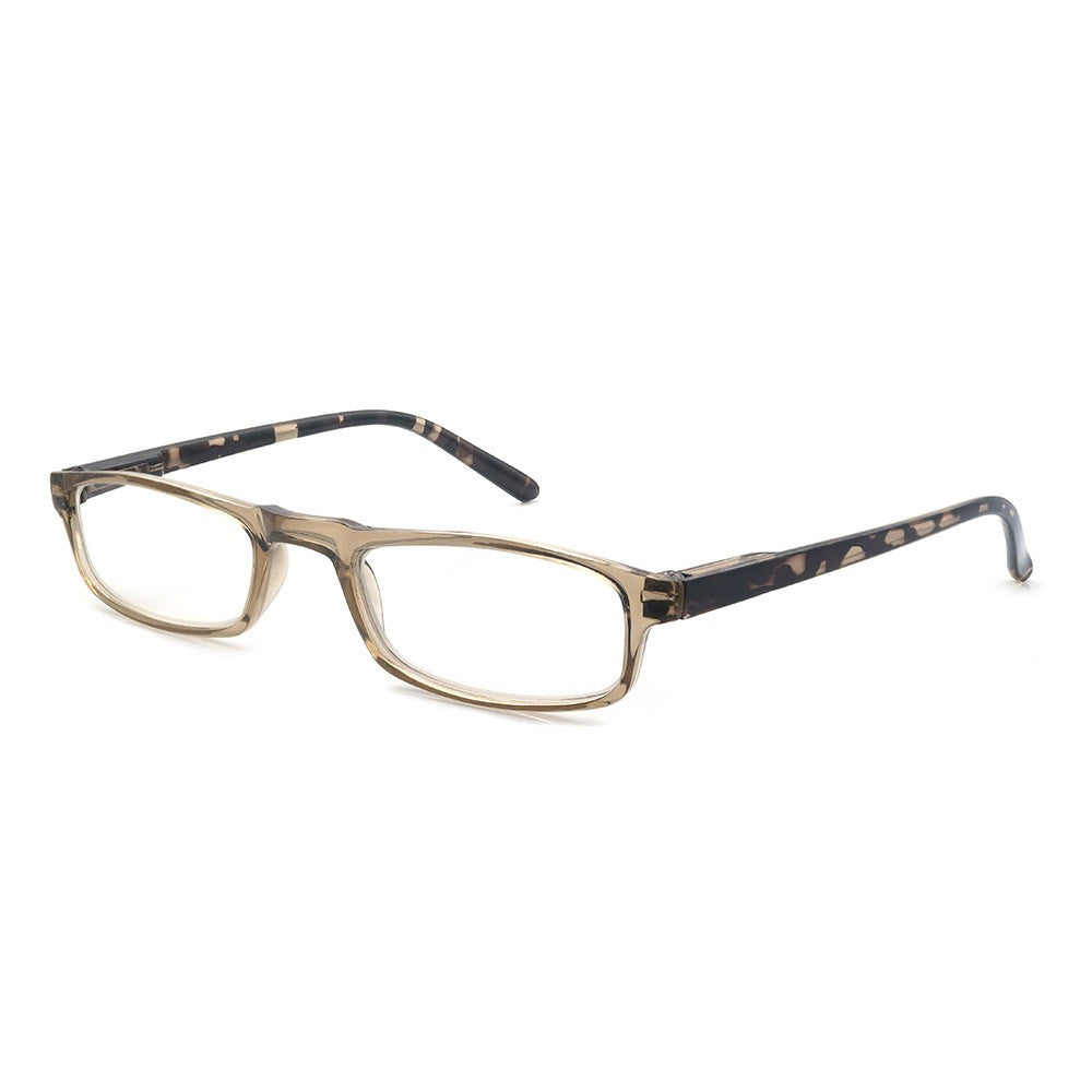 Women Men Reading Glasses Classic Small Rectangle Frame Spring Hinge Ulrta Comtable Wear Readers Eyeglass with Diopters
