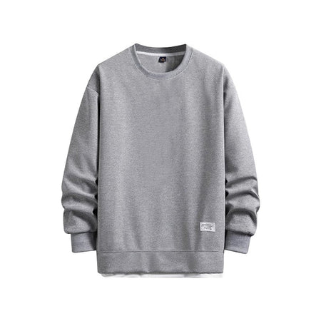 High-end Quality Waffle Fabric Round Neck T Shirts Long Sleeved 2023 Spring Autumn Casual All-match T-shirt Fashion Men Clothing