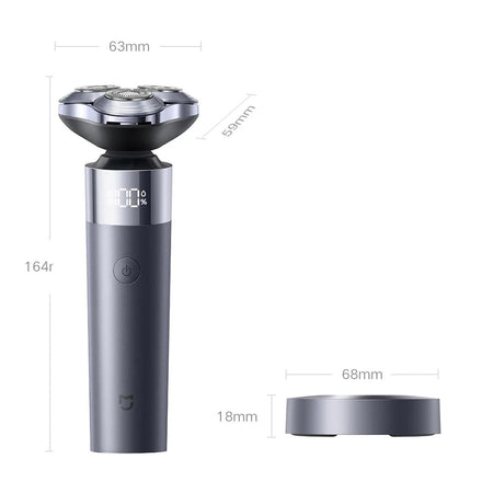Mijia Electric Shaver S302 LED Digital Display IPX7 Waterproof 800mAh Tpye-C Rechargeable Razor Shaver for Men