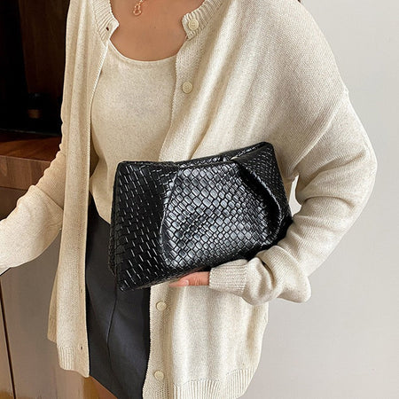 Fashion Multifunctional Women Clutch Bag Embossed Pattern Large Capacity Evening Phone Pocket Luxury Coin Purse Handbag Women