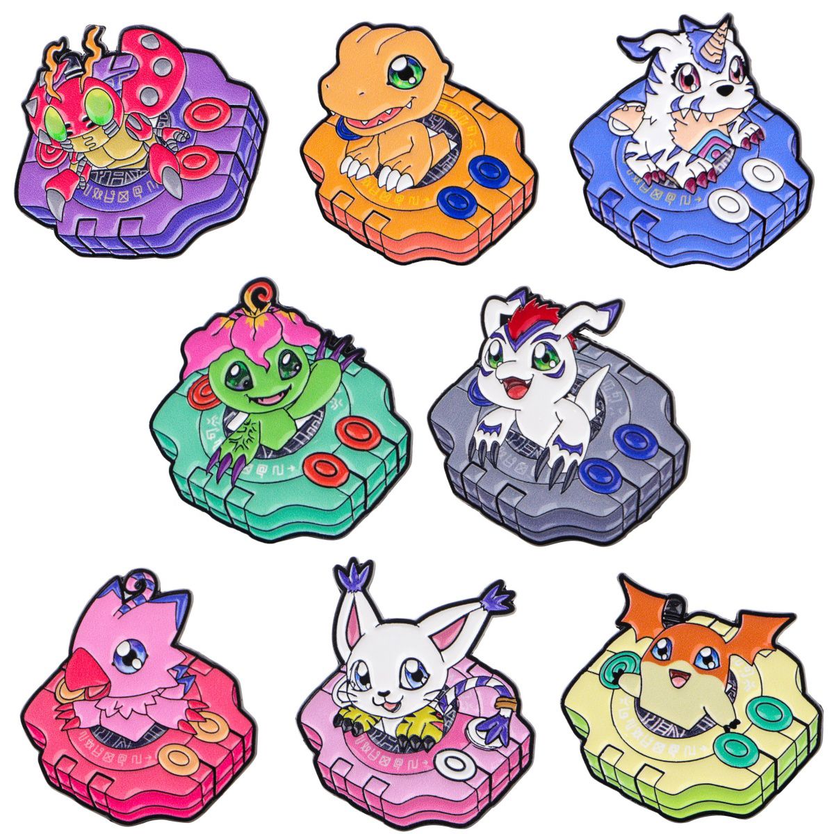 Anime Monster Enamel Pin Cartoon Badges on Backpack Brooches For Women Hat Lapel Pins Cosplay Accessories Toys Gifts