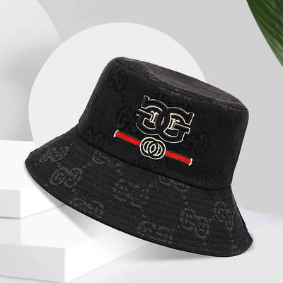 Spring and Summer Men's Bucket Hat Outdoor Uv Protection Wide-Brimmed Panama Hunting Hiking Hat Net Fisherman Hat Beach Sunscree