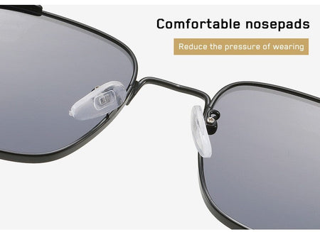 2025 Polarized Sunglasses Men High End Handsome Driving Special Anti UV High Quality Metal Punk Fashion Trends Sunglasses