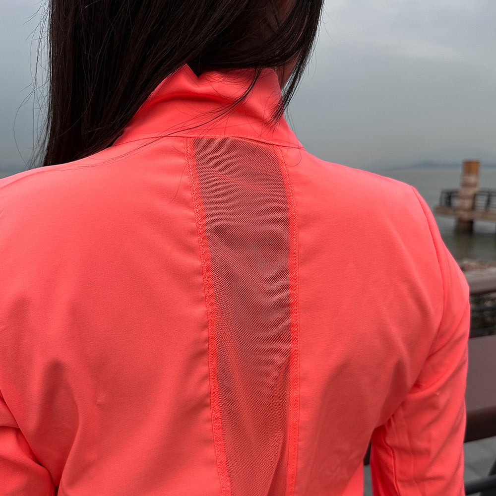 WOSAWE Women's Cycling Jacket Windbreaker Windproof Bike Vest Running Riding MTB Road Bike Tops