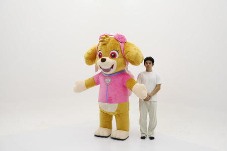 SAYGO Cartoon Dog Inflatable Costume Mascot Adult Character Cosplay Animal Birthday Halloween Party Event Set