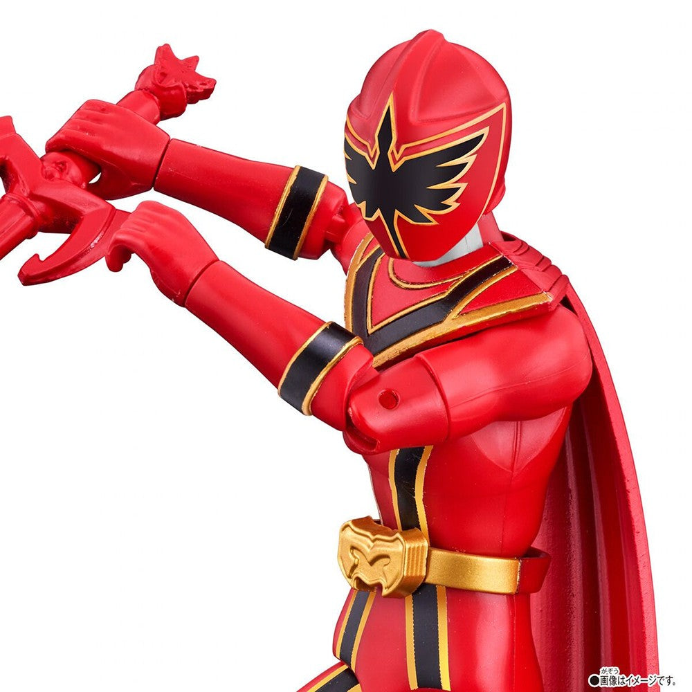 In Stock Original Bandai Action Hero Super Sentai Power Rangers Red Rangers Collection Collection Action Figures Model Toys Gift