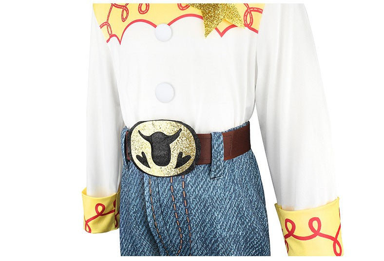Cosplay Story Woody Costume Sets Cowboy Christmas Dress Unisex Sheriff's Halloween Carnival Dress Up Party Toy Stage Performance