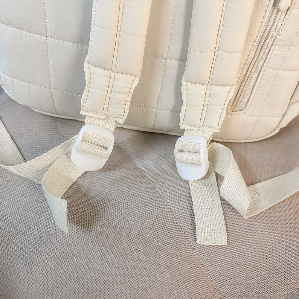 Minimalist New Fashionable Backpack Korean Edition Casual Cotton Backpack Commuter Backpack