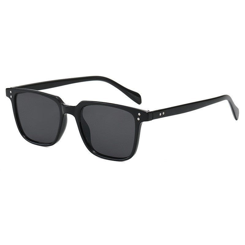 rectangle Rivet Tony Stark Sunglasses women men 2022 brand designer fashion Iron Man Glasses vintage oculos de sol masculino