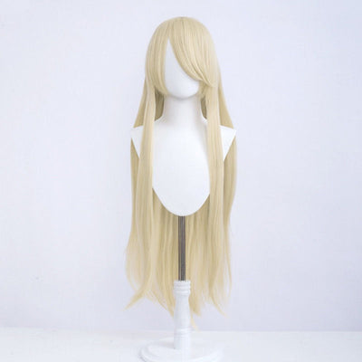 100cm Long Straight Cosplay Wig Anime Compatible Universal Omopinenet Heat Resistant Synthetic Hair Wigs + Wig Cap